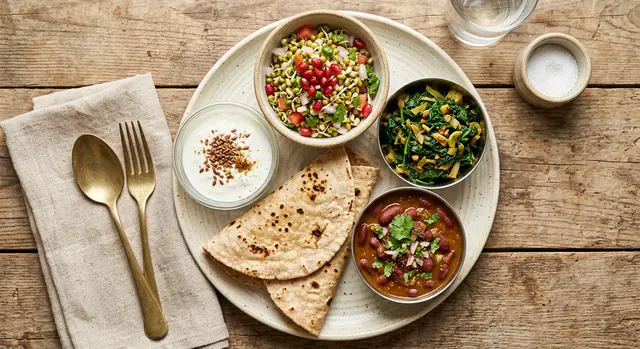 A right-food plate for pcos and pcod